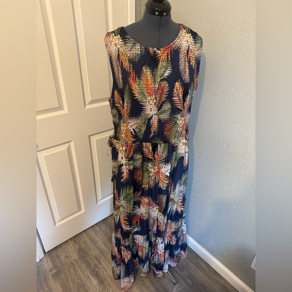 Tropical Maxi Dress